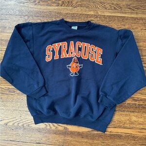 #535 SYRACUSE (ORANGEMEN) Navy Blue sweatshirt